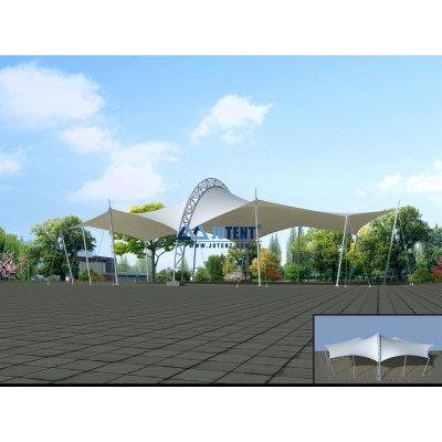 Square Tensile Sunshade